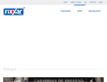 Tablet Screenshot of fixxar.com.br
